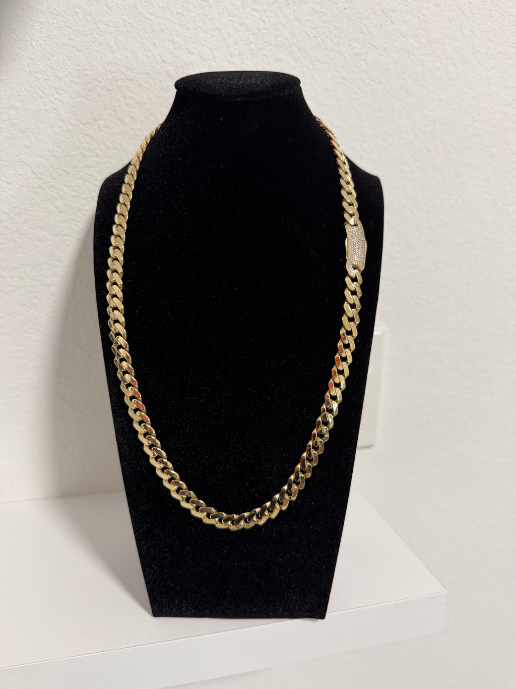 Monaco chain set in 10k gold and crown ring in 10k gold