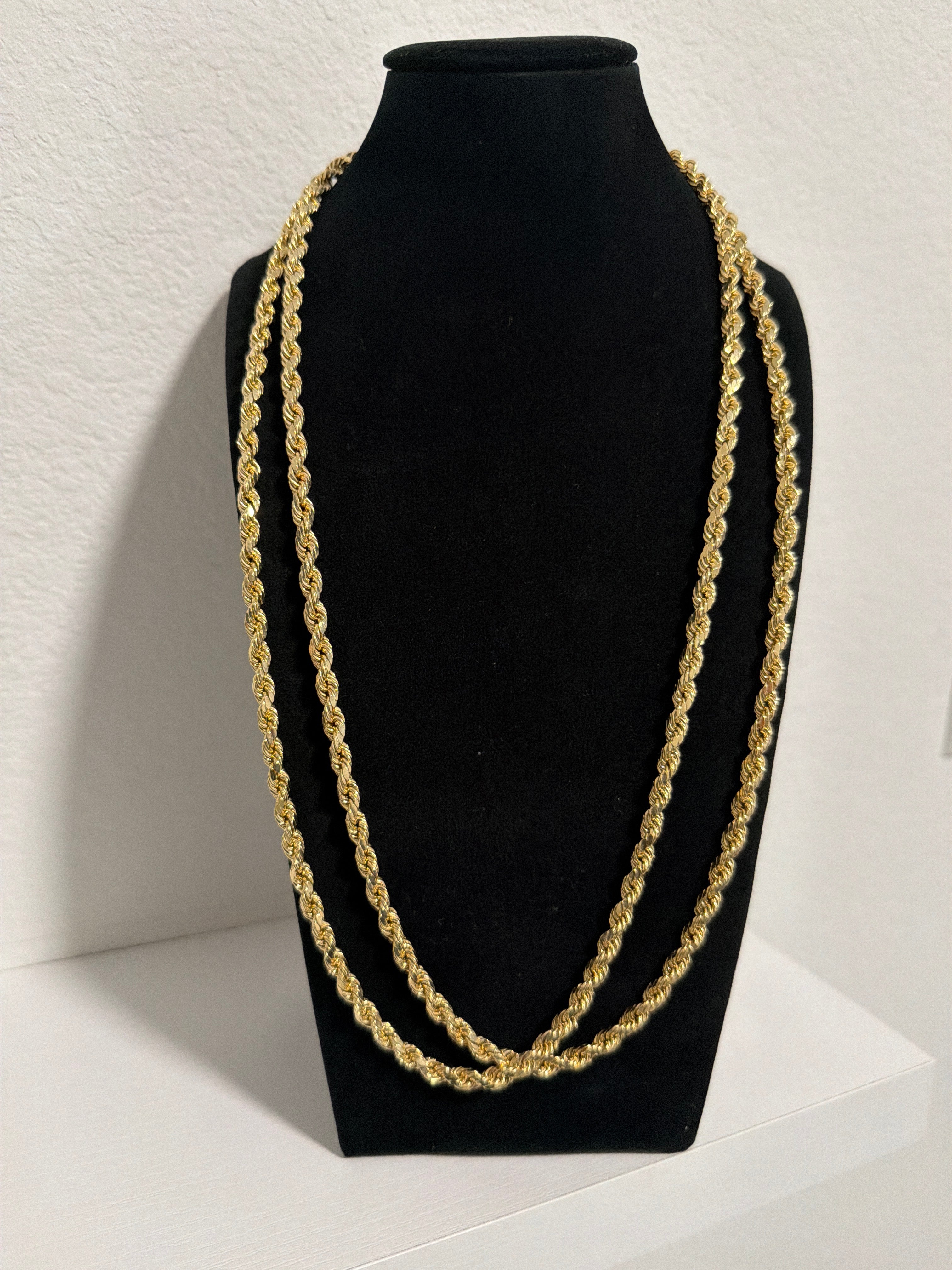 2 Factory 10k gold torzal chain