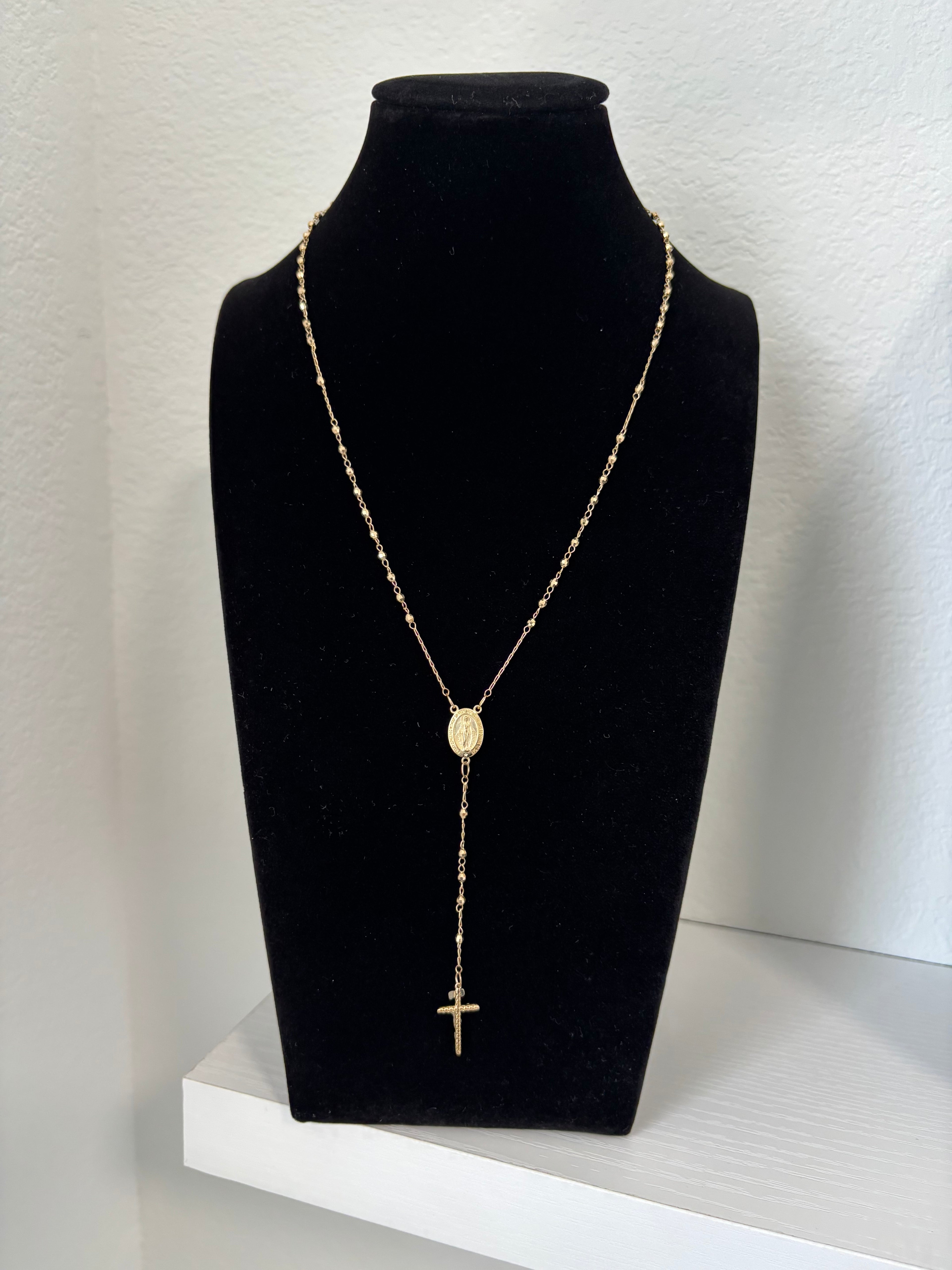 10k gold rosary
