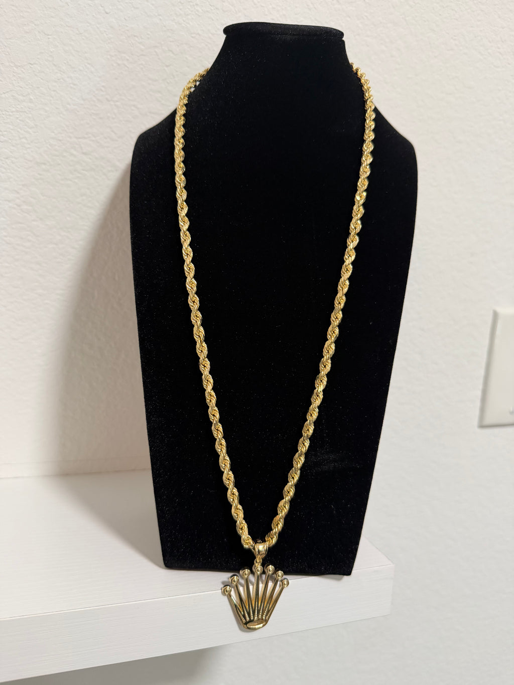 Set of 10k gold chains from Italian factories