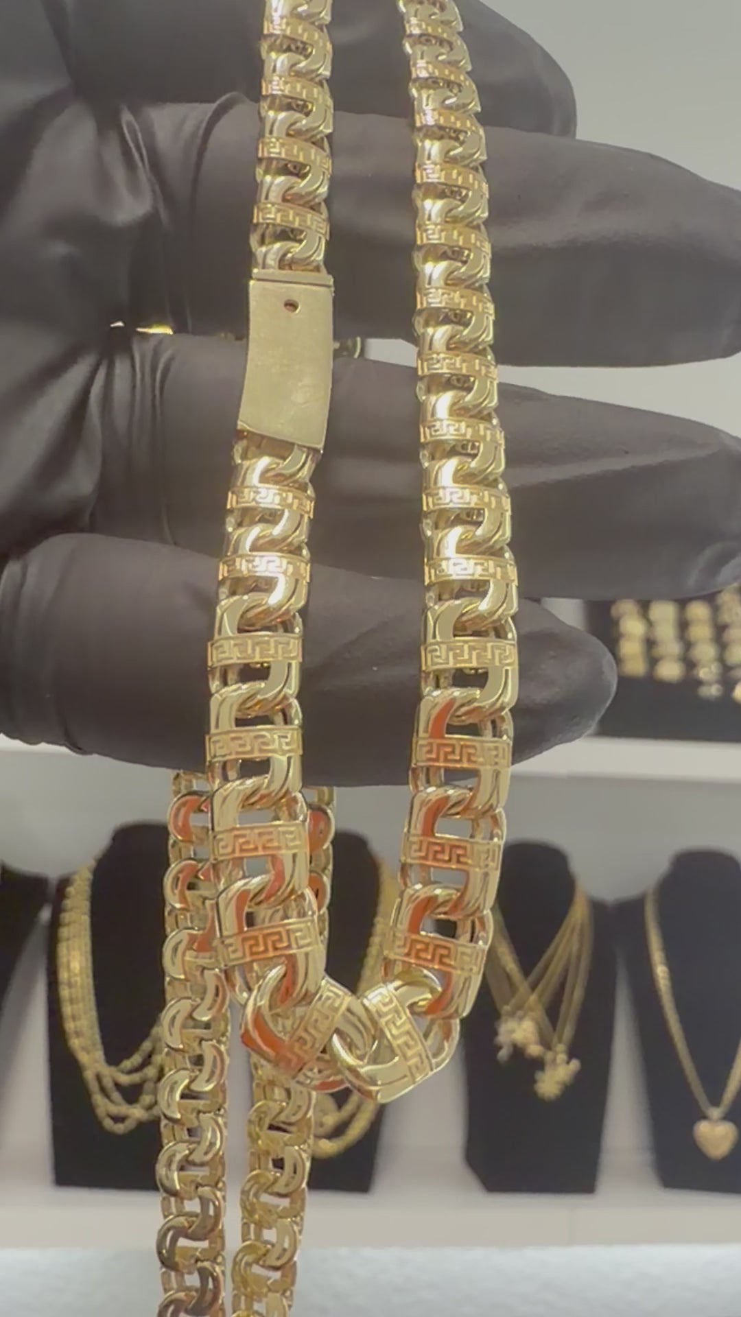 Chinese link chain size 22 inches 9mm
